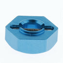 Blue Wheel Hex 12mm Drive Nut with Pins for RC WLtoys A949 A959 A969 A979 1:18