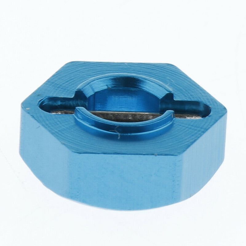 Blue Wheel Hex 12mm Drive Nut with Pins for RC WLtoys A949 A959 A969 A979 1:18