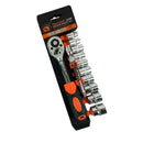 Ratchet Wrench Combination Set Chrome Steel Vanadium Ratchet Set Socket Wre