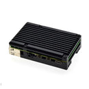 Armored box with dual fan cooling radiator kit for Raspberry Pi 3B+S Hn