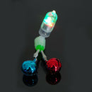 Twin Spiral Bells Outdoor Carp Fishing Rod Tip Bite Alarms Bell (Color)