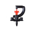 10 Pcs 360 Degree Garden And Irrigation Micro Adjustable Sprinkler Heads+Shel .