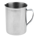 Measure Cup Jigger Pourer Frothing Pitcher 1000ml Stainless Steel Kitchen