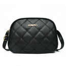 Fashion Women Leather Crossbody Bag Three Layers Shoulder Messenger Handbag