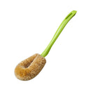 Natural PP+Coconut Brown Silk Non-Stick Oil Long Handle Pot Brush Dish Wash