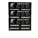 1 Pack Metal Dental Orthodontic Brackets Braces Roth Slot.022 3-4-5 Hooks Tool