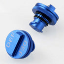 Aluminum DEF Fuel Cap Blue Truck Permanent Cap for 2013-2017 Dodge Ram Well DSN