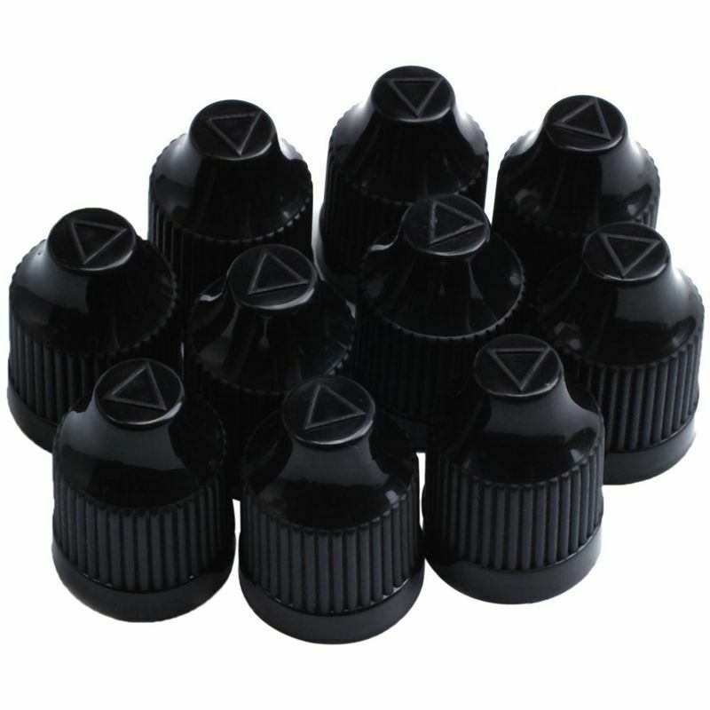 10 Pcs 50ML Empty Dropper Bottles Liquid Needle Tip Cap PET Black B5F8
