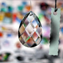 1 Clear Chandelier Glass Crystals Lamp Prisms Parts Hanging Drops Pendants 38mm