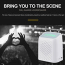 White Bluetooth Bass Speaker Portable Outdoor Sport Loudspeaker Wireless Mi