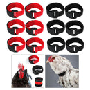 12pcs Rooster Collar Anti Crow Prevent Chicken from Screaming for Duck