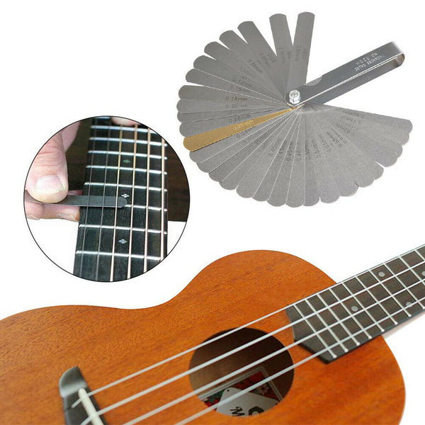 Durable String Action Guitar Luthier Tools Set Bass Radius Gauge Stainless Steel