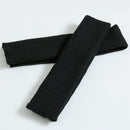 Womens Black Winter Leg Warmers Over the Knee High Socks Knit Stockings Gift