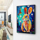 Full Drill Rhinestone Picture DIY Color Animals Diamond Painting (LG709)
