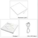 Studio Lighting Kit LED Shadowless Light Lamp Bottom Panel Pad 10W 20x20cm