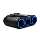 3.1A 120W Car 3 Sockets Cigarette Lighter with 3 USB Ports for Smartphone