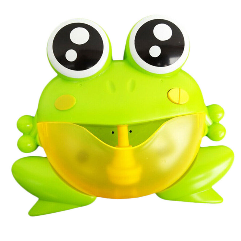 Automatic Frog Bubble Machine Automatic Bubble Blower Durable For Kids