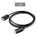 HDMI to VGA Adapter Male to Male 4 Feet Cable for PC Monitor Projector HDTV A