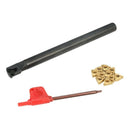 Snr0010K11 Internal Lathe Threading Boring Bar Holder+10Pcs/Box 11Ir A60 In