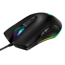 Ergonomic Usb Cable Wired Mouse 800-3200 Dpi Wired with 7 Buttons Rgb Backl