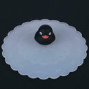 Transparent Duck Silicone Insulation Cup Cover Tea Coffee Sealing Lid Caps