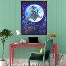 5D DIY Special Shaped Diamond Painting Witch Cross Stitch Mosaic Craft Kits