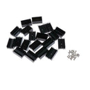 20pc 24x16-40mm MOSFET Aluminium  Sink 7805