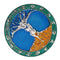 Colorful Tree Of Life Pattern Belt Buckle Western Cowboy Buckles Accessory