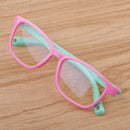 2 Pieces Kids Eye Glasses Anti Blue Light Filter Glasses Goggles Eyewear