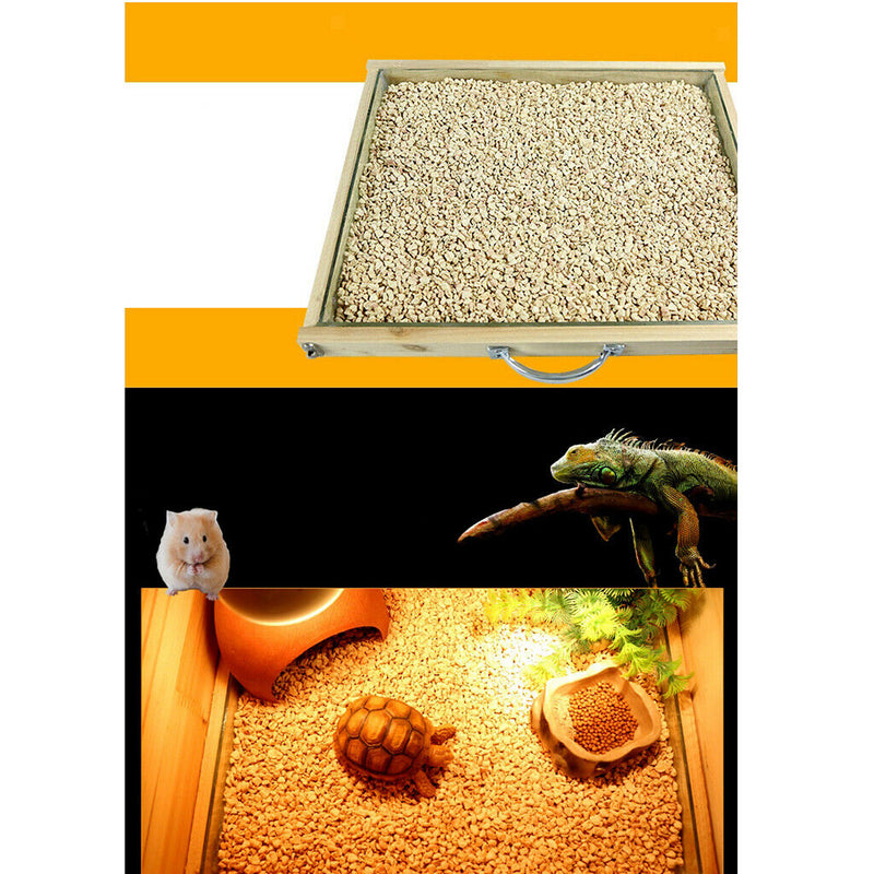 500g Harmless Safe Corn Cob Fiber Reptile Pet Bed Mat for Lizard Turtle Tortoise