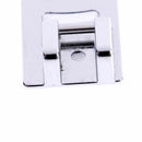Sliver Rolled Hem Curling Sewing Presser Foot For Sewing Machine Singer JanomeME