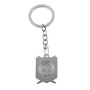 Anime Attack On Titan Keyring Key Chain Scouting Legion Badge Blue