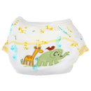 diaper Training Pants Washable Waterproof Cotton elephant pattern for Bebe