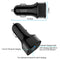Mobile phone charger 4.8a dual usb car charger M7Q5