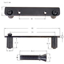 2 Pieces Tremolo Bridge Double Locking Assembly Systyem Support Bracket