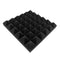 10pcs Soundproofing Foam Pads Studio Room Sound Treatment Foam (Black) A#S