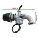 PZ22 Carburetor Assembly 22mm Carb for 110cc 125cc ATV Dirt Bike with Air Filter
