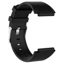Silicone Watchband Bracelet Quick Release Strap for Sony SmartWatch2(Black)