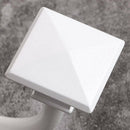 Set of 2 Square Metal Decorative Curtain Hold Backs, Wall Mounted Window Dr