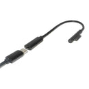 23cm Type-C Female to Microsoft 5th w/PD Chip for Microsoft Surface Pro 3/4/5/6