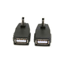 Vehicle Mini USB Male to Female T Type Adapter Mini USB 5Pin Audio Adapter