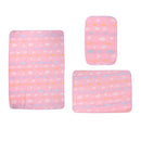 Baby Six-Layer Gauze Padding Mattress Changing Diaper Pad  Pink cloud  30x45cm