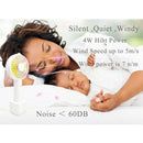 Handheld Mini Fan,USB Charge Personal Fan With Anti-Slip Base,3-Speed Adjus W7M5