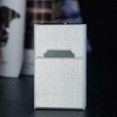 20 sticks Windproof Lighter With Inbuilt Box Holder Automatic Cigarette Cas M1N7
