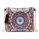 DIY Special Shaped Diamond Painting Leather Crossbody Bags Chain Clutch
