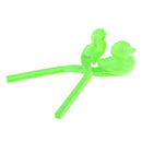 Duck Shape Snowball Clip Ball Maker Snow Mold Outdoor Sports Green