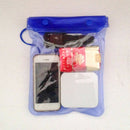4pcs Waterproof Mobile Phone Cover Clear Swim Diving Protective Pouch Case A