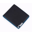 Luxury Men's Bifold ID Card Holder Billfold Purse Wallet Handbag Clutch Bla R9P1