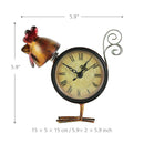 Desk Clock Battery Operated Handmade Chick Shaped Decorative Home Clock Gift