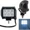4pcs 4" 18W LED Light Work Bar Spot Lamp Driving For Offroad SUV Car Boat Truck